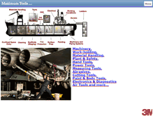 Tablet Screenshot of maximumtools.com